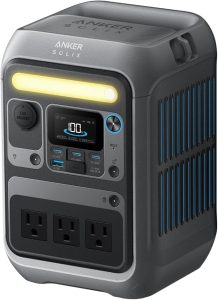 2. Anker SOLIX C300 Portable Power Station