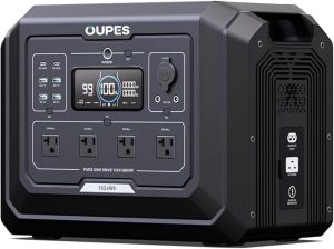 2. OUPES Mega 1 Portable Power Station 2000W