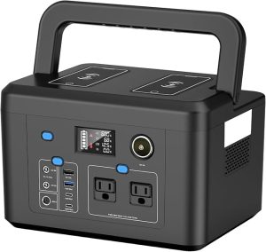 2. Powkey 600W Portable Power Station