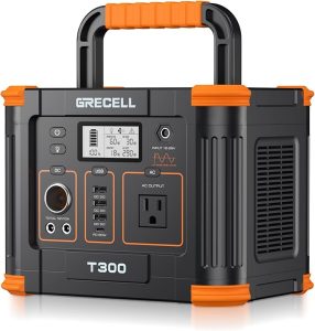 4. GRECELL 300W Portable Power Station