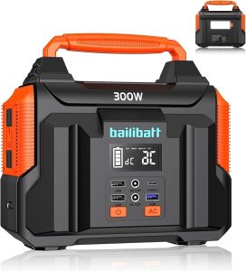 5. Bailibatt 300W Portable Power Station