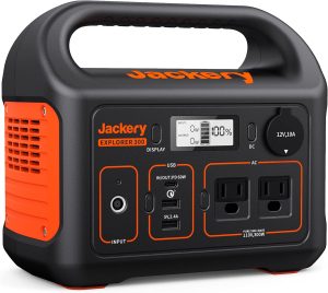 9. Jackery Portable Power Station Explorer 300